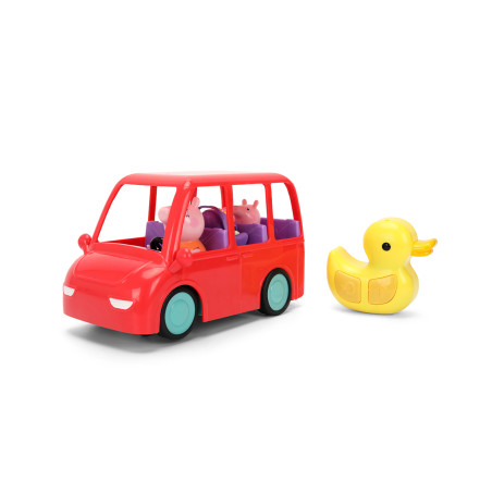Simba Peppa Pig RC Family Car – Ferngesteuertes Familienauto mit 3 Figuren