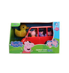 Simba Peppa Pig RC Family Car – Ferngesteuertes Familienauto mit 3 Figuren