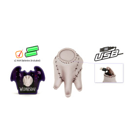 Jada Wednesday RC Thing – Ferngesteuerte Hand aus der Serie – Offiziell lizenziert