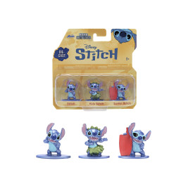 Dickie-Spielzeug Stitch Nano 3-Pack Sammelfiguren - Lilo & Stitch Die-Cast Figuren