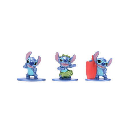 Dickie-Spielzeug Stitch Nano 3-Pack Sammelfiguren - Lilo & Stitch Die-Cast Figuren