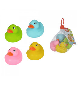 ABC Badeenten Bunt (4er-Set): Spielspaß & Entwicklung für Babys ab 3 Monaten