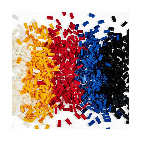 Blox Bausteine Eimer 300 8er Steine – Kompatibel mit bekannten Marken