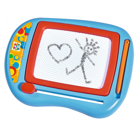 Simba Art & Fun Kleine Zeichentafel – Löschbar & mobil für Kinder ab 3