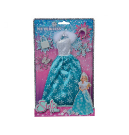 Simba Steffi Love Ice Princess | Prinzessinnenkleid & Accessoires | Zauberhaftes Spiel für Kinder