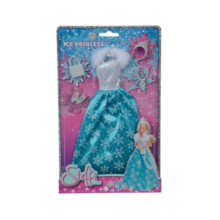 Simba Steffi Love Ice Princess | Prinzessinnenkleid & Accessoires | Zauberhaftes Spiel für Kinder