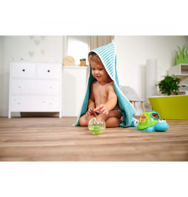 Simba ABC Greif- & Badeball mit schwimmender Schildkröte – Motorikspielzeug ab 12 Monaten. EAN 4006592021238.