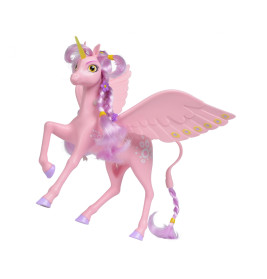 Mia and me Einhorn Kyara – Magisches Spielzeug mit beweglichen Flügeln & Bürste
