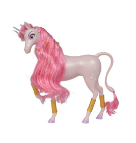 Simba Toys Mia and me Einhorn Lyria 25 cm – Spielzeug mit Bürste & Clips