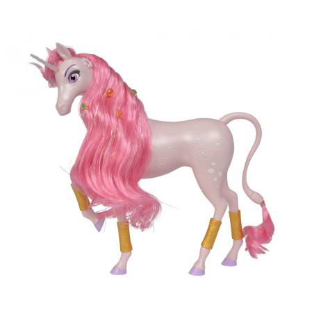 Simba Toys Mia and me Einhorn Lyria 25 cm – Spielzeug mit Bürste & Clips