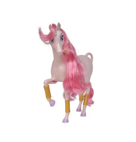 Simba Toys Mia and me Einhorn Lyria 25 cm – Spielzeug mit Bürste & Clips