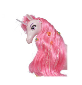Simba Toys Mia and me Einhorn Lyria 25 cm – Spielzeug mit Bürste & Clips