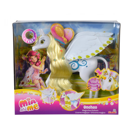 Simba Mia and me Einhorn Onchao – Magisch leuchtend & sprechend | 25 cm