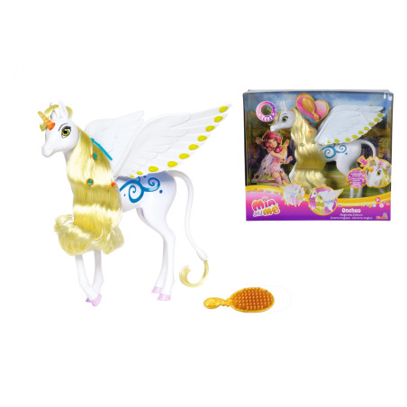 Simba Mia and me Einhorn Onchao – Magisch leuchtend & sprechend | 25 cm