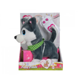 Chi Chi Love Puppy Friends – Interaktiver Plüschhund, 2 Varianten, läuft & bellt