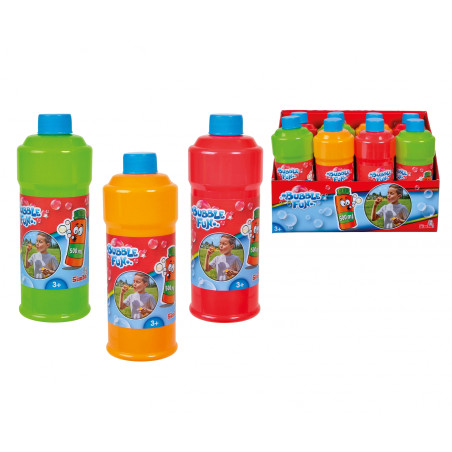 Bubble Fun Seifenblasen Flasche, 500ml, 3-s.