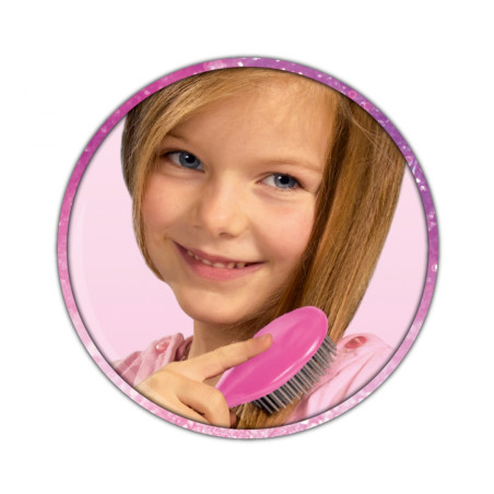 Steffi Love Hair Stylist Puppe mit Locken & Glätteisen – Set für Kinder