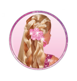 Steffi Love Hair Stylist Puppe mit Locken & Glätteisen – Set für Kinder