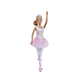 Simba Steffi Love Ballerina Puppe | Schickes Tutu-Kleid & Ballett-Schuhe | Rollenspiel ab 3 Jahre