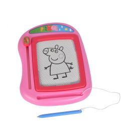 Simba Peppa Pig Magnet Maltafel | Kreativer Malspaß für Kinder ab 3 Jahren | Ohne Papier