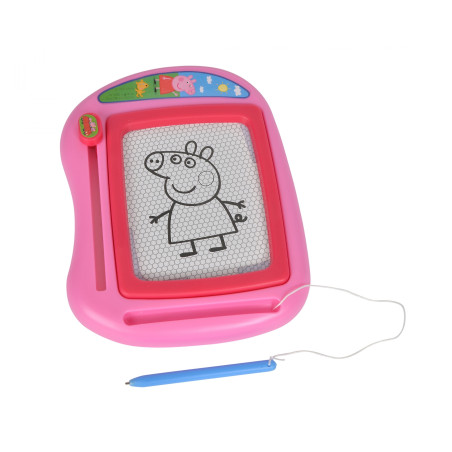 Simba Peppa Pig Magnet Maltafel | Kreativer Malspaß für Kinder ab 3 Jahren | Ohne Papier