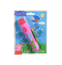 Simba Peppa Pig Projektor – 6 Bilder für Kinderzimmer – Abenteuer & Gute-Nacht-Geschichten