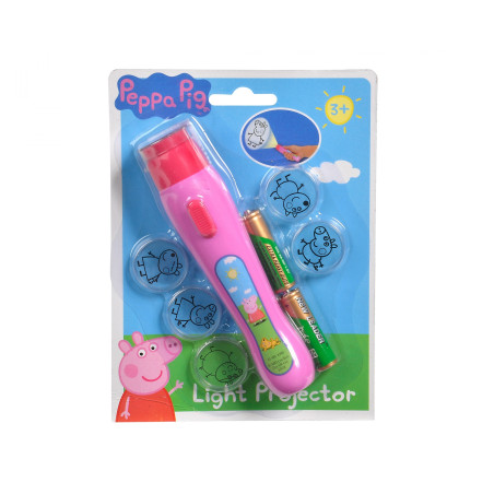 Simba Peppa Pig Projektor – 6 Bilder für Kinderzimmer – Abenteuer & Gute-Nacht-Geschichten