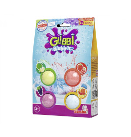 Simba Glibbi Blubber – Bunte Sprudel-Badekugeln mit 4 Düften