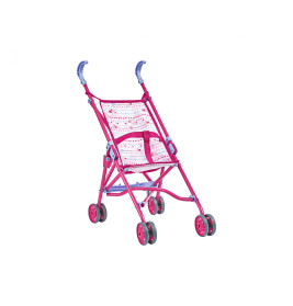 Simba Toys Puppenbuggy Pink – Faltbar & Praktisch für Kinder ab 3 Jahren