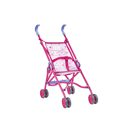 Simba Toys Puppenbuggy Pink – Faltbar & Praktisch für Kinder ab 3 Jahren