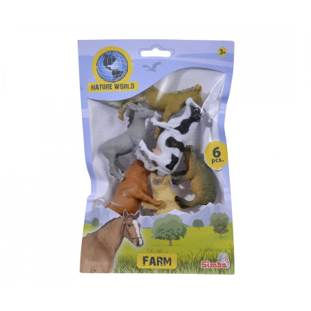 Tiere im Tütchen, 3-sortiert.