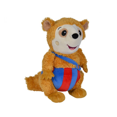 Simba Bobo Siebenschläfer Plüschtier singend – 35cm Kuscheltier ab 3 Jahren