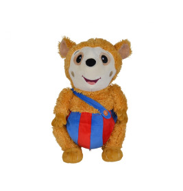 Simba Bobo Siebenschläfer Plüschtier singend – 35cm Kuscheltier ab 3 Jahren