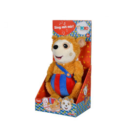 Simba Bobo Siebenschläfer Plüschtier singend – 35cm Kuscheltier ab 3 Jahren