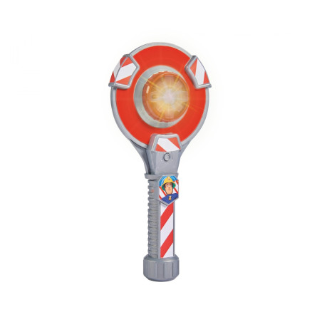 Simba Feuerwehrmann Sam Verkehrskelle mit Lichtfunktion – für kleine Helden ab 3 Jahren