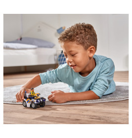 Simba Feuerwehrmann Sam Polizei Quad mit Malcolm Figur | Spielzeug ab 3 Jahre