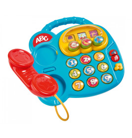 ABC Buntes Telefon – Interaktives Babyspielzeug mit Musik & Sounds ab 6 Monate