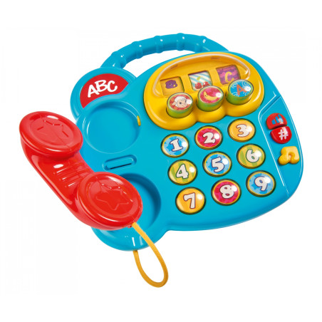 ABC Buntes Telefon – Interaktives Babyspielzeug mit Musik & Sounds ab 6 Monate