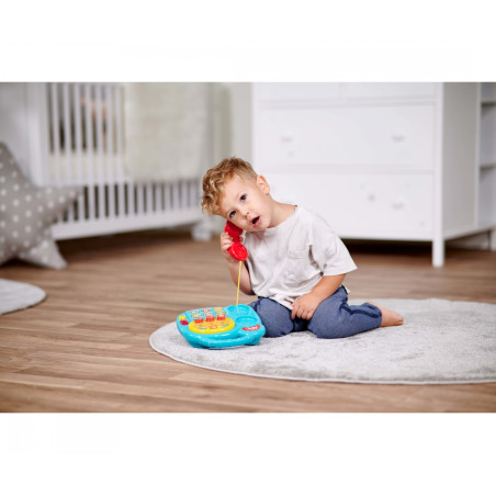 ABC Buntes Telefon – Interaktives Babyspielzeug mit Musik & Sounds ab 6 Monate