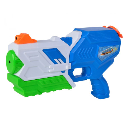 Simba Toys Waterzone Pump Trick Blaster – 28cm Wasserpistole mit Doppelstrahl & 750ml Tank