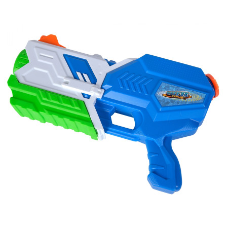 Simba Toys Waterzone Pump Trick Blaster – 28cm Wasserpistole mit Doppelstrahl & 750ml Tank