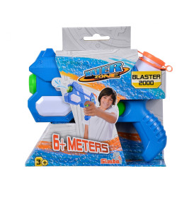 Simba Waterzone Wasserpistole 2000 | 7m Reichweite, 250ml Tank | Optimal für spritzige Wasserschlachten