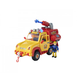 Simba Feuerwehrmann Sam Venus 2.0 Feuerwehrauto mit Figur – Originalsounds & Licht