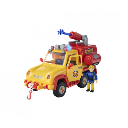Simba Feuerwehrmann Sam Venus 2.0 Feuerwehrauto mit Figur – Originalsounds & Licht