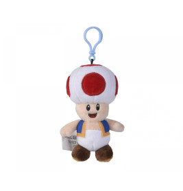 Simba Super Mario Plüsch-Schlüsselanhänger | 12,5 cm Sammelfiguren für Fans