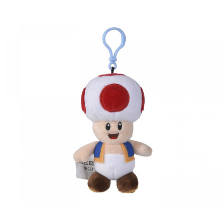 Simba Super Mario Plüsch-Schlüsselanhänger | 12,5 cm Sammelfiguren für Fans