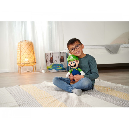 Simba Super Mario Luigi Plüschtier 30 cm – Kuschelweich für Fans |