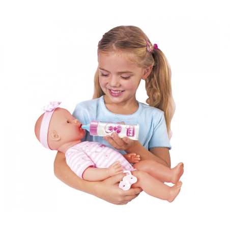 Simba New Born Baby – 2 Magische Fläschchen (Milch & Saft) für Puppen (12 cm). Spielspaß ab 3 Jahren. EAN 4006592069254.
