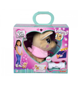 Chi Chi LOVE Loomy – Interaktiver Laufhund mit leuchtender Leine