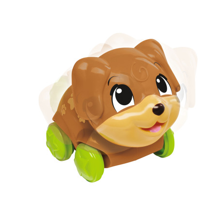 ABC Lustige Tierfahrzeuge mit Friktionsantrieb – Hase, Fuchs, Hund (3-fach sortiert) für Kinder